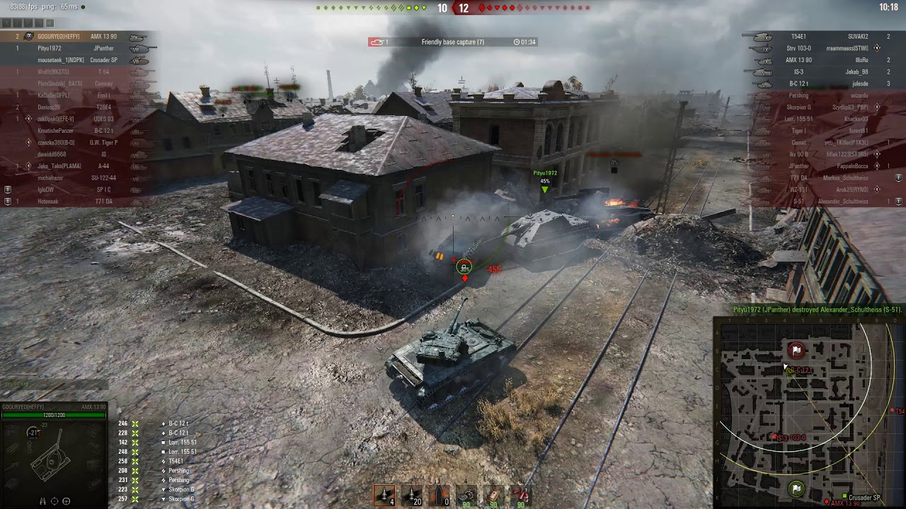 5.8k damage with AMX 13 90.