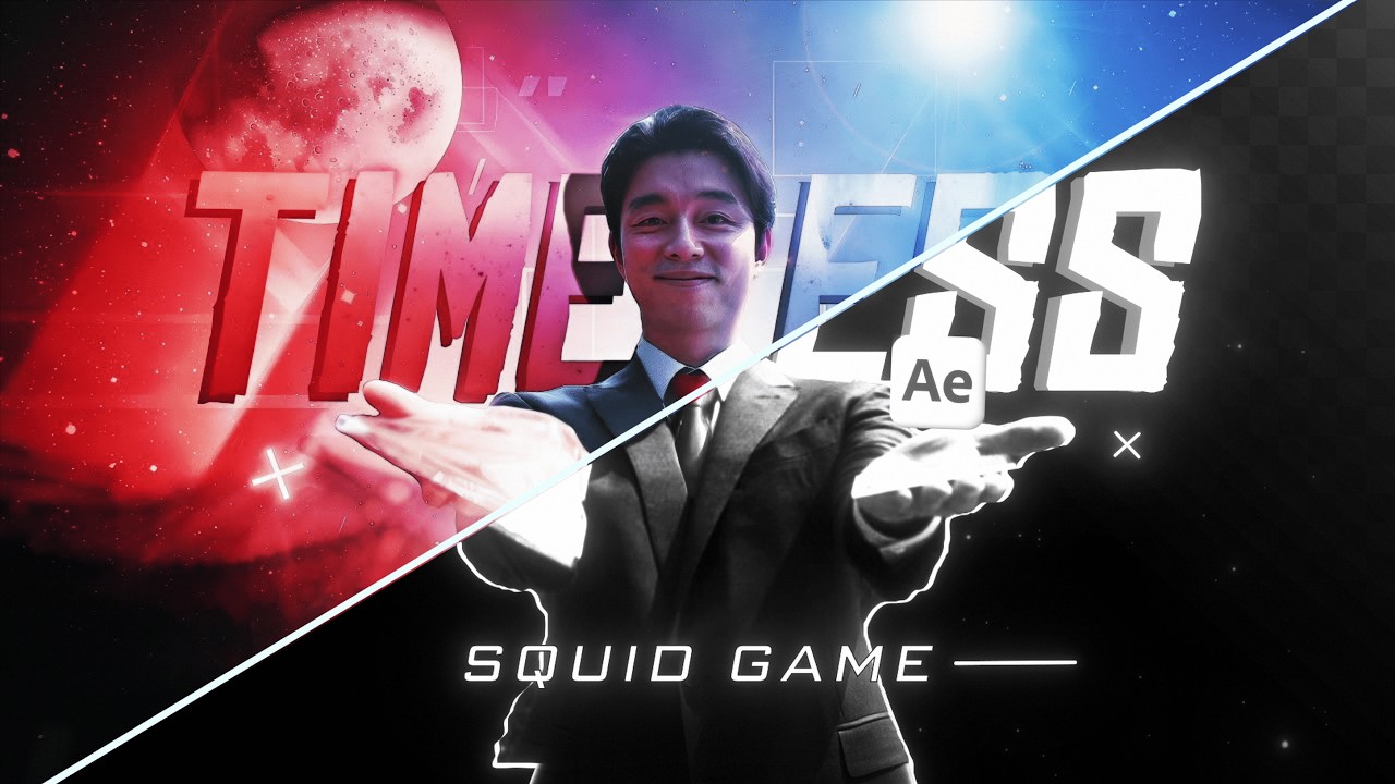Разбор вневременного редактирования от Sanchezae: обучающее видео по игре Squid в After Effects