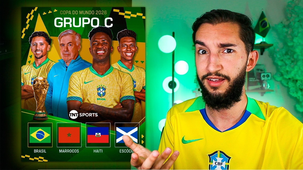 Sorteio da Copa do Mundo: BRASIL CAIU EM GRUPO RUIM?🇧🇷
