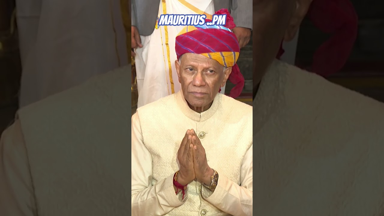 Mauritius PM Navinchandra Ramgoolam Seeks Blessings at Tirumala @myna9 #mauritius #pm #tirumala