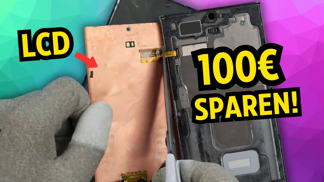 100€ beim Display Tausch sparen? Samsung Galaxy S23 Ultra Reparatur