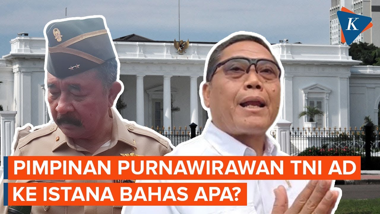 Pimpinan Purnawirawan TNI AD ke Istana Kepresidenan, Bahas Apa?
