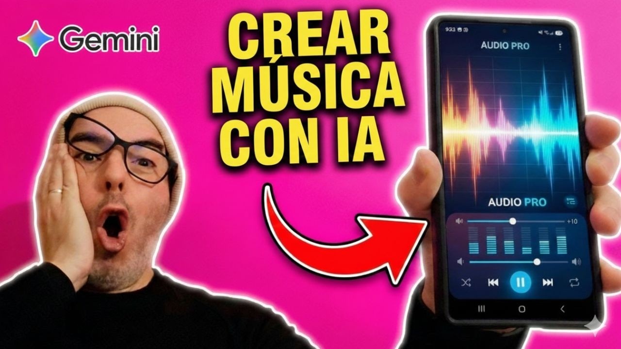 🎵 ¡INCREÍBLE! Cómo crear CANCIONES GRATIS con Google Gemini IA (Paso a Paso)