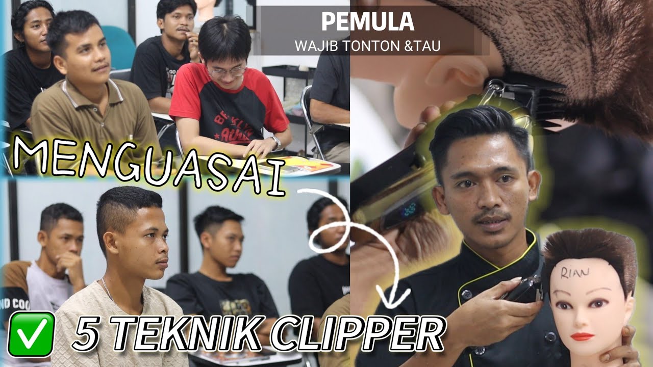 TUTORIAL MENGUASAI 5 TEKNIK CLIPPER_clipper maintenance and sharpening techniques