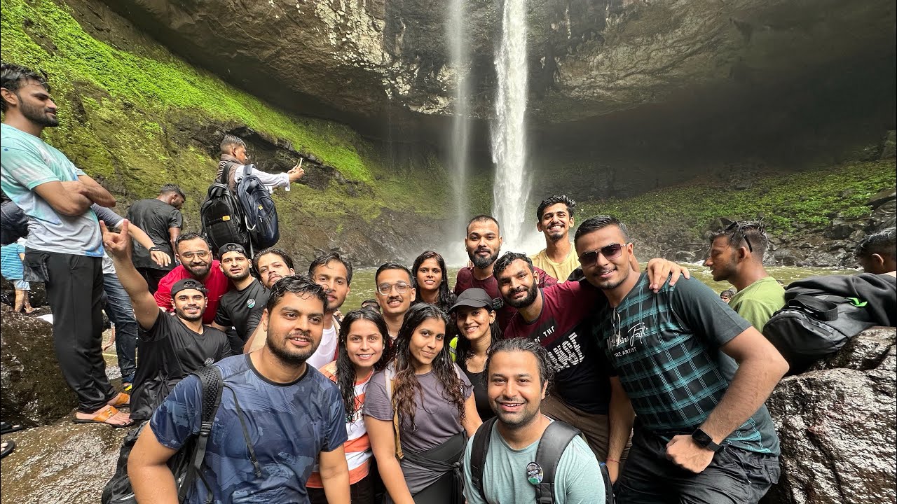 Devkund Waterfall Trek 😍😍with @trek_panda  #devkund #waterfall