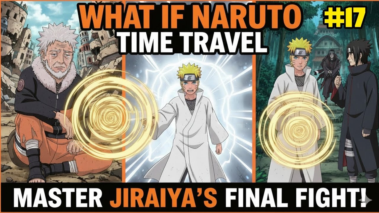 What if Naruto Time Travelled to Save 😱 Jiraiya? Part - 17