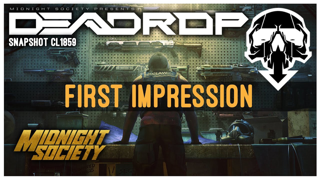 🔴 First Impression of DEADROP! | Midnight Society's Vertical FPS Game (Exclusive Founder Access)