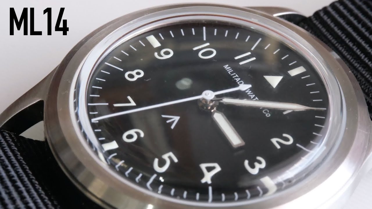 Militado ML14 - a watch with classic military looks and a great price
