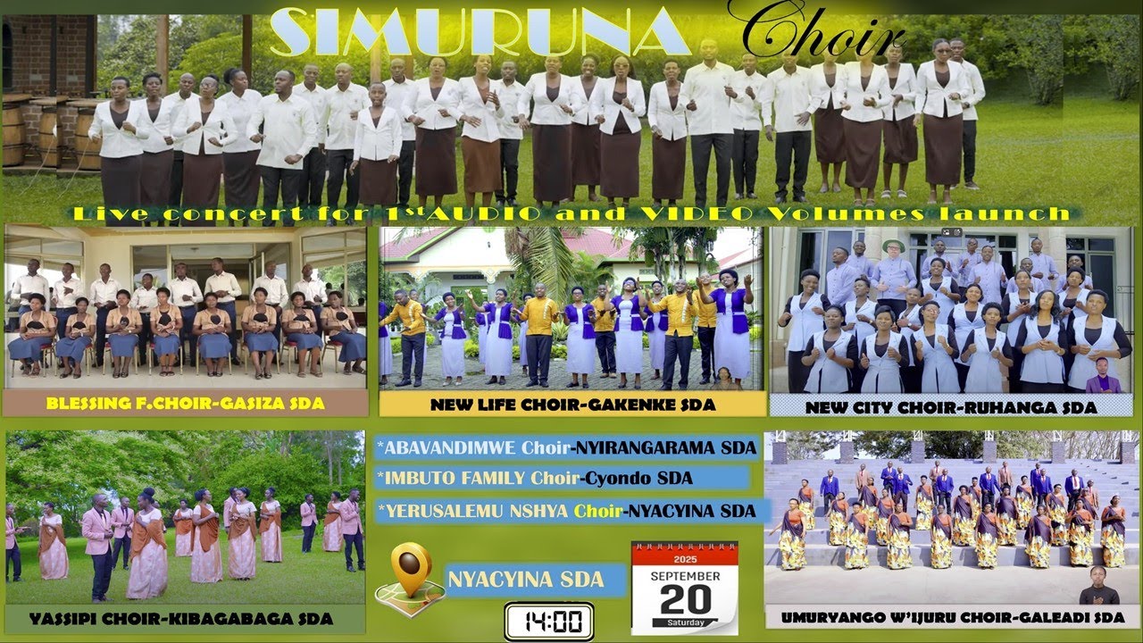 🛑 SIMURUNA CHOIR LIVE Concert 20/09/2025