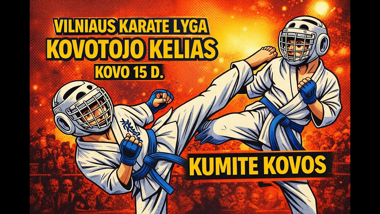 Pavasario vėjas atnešė auksą #kyokushin #karate #vilniauskaratelyga #budora