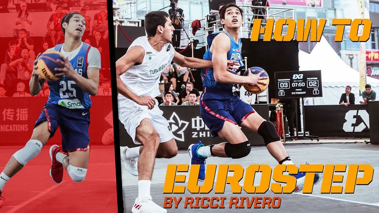 How To Eurostep  - Ricci Rivero breaks down the Eurostep! | FIBA 3x3 Basketball Tutorial