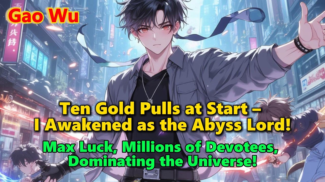 Ten Gold Pulls at Start &ndash; I Awakened as the Abyss Lord!#webnovel #powerrise