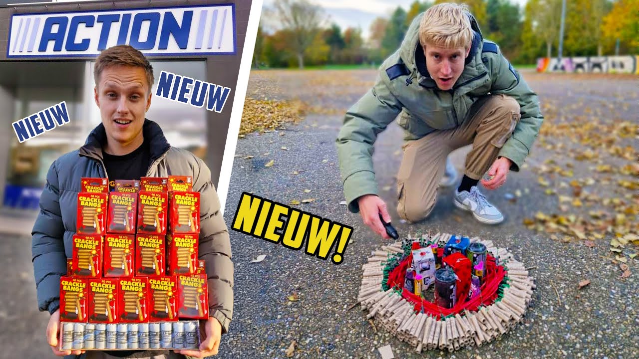Het Nieuwste Vuurwerk Van De *Action* 2025