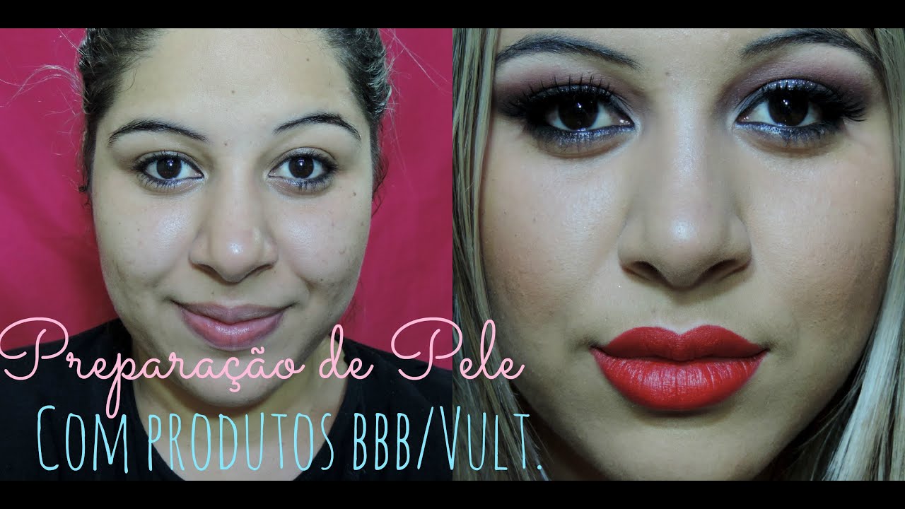 Prepara&ccedil;&atilde;o de pele com produtos BBB/Vult/Por:LaisSilva