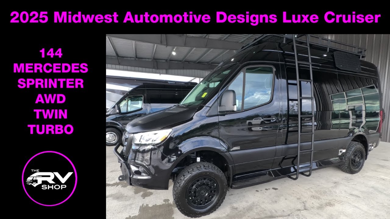 Luxe Cruiser 144 AWD от Midwest Automotive Designs 2025 года | Mercedes Sprinter | #thervshop