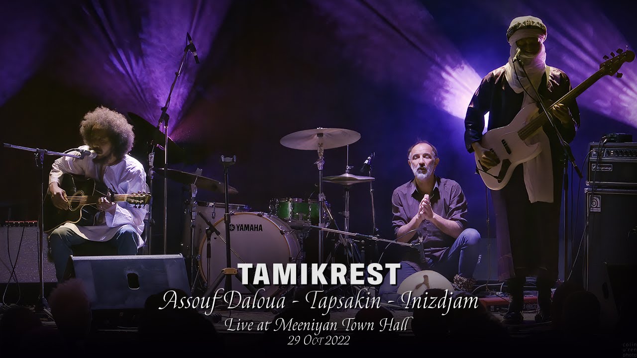 Tamikrest - Assouf Daloua, Tapsakin, Inizdjam - Live at Meeniyan Town Hall