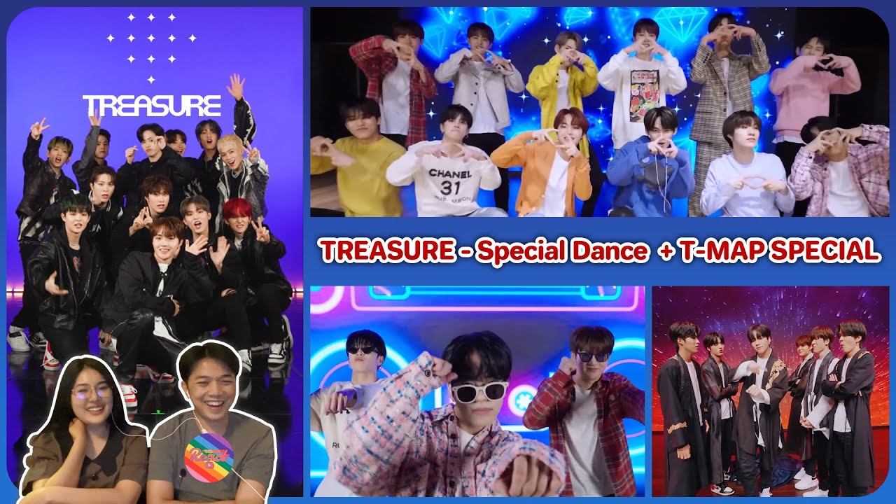Reaction | TREASURE - Special Dance Challenge และ TREASURE MAP SPECIAL #ชวนเธอมารีแอค