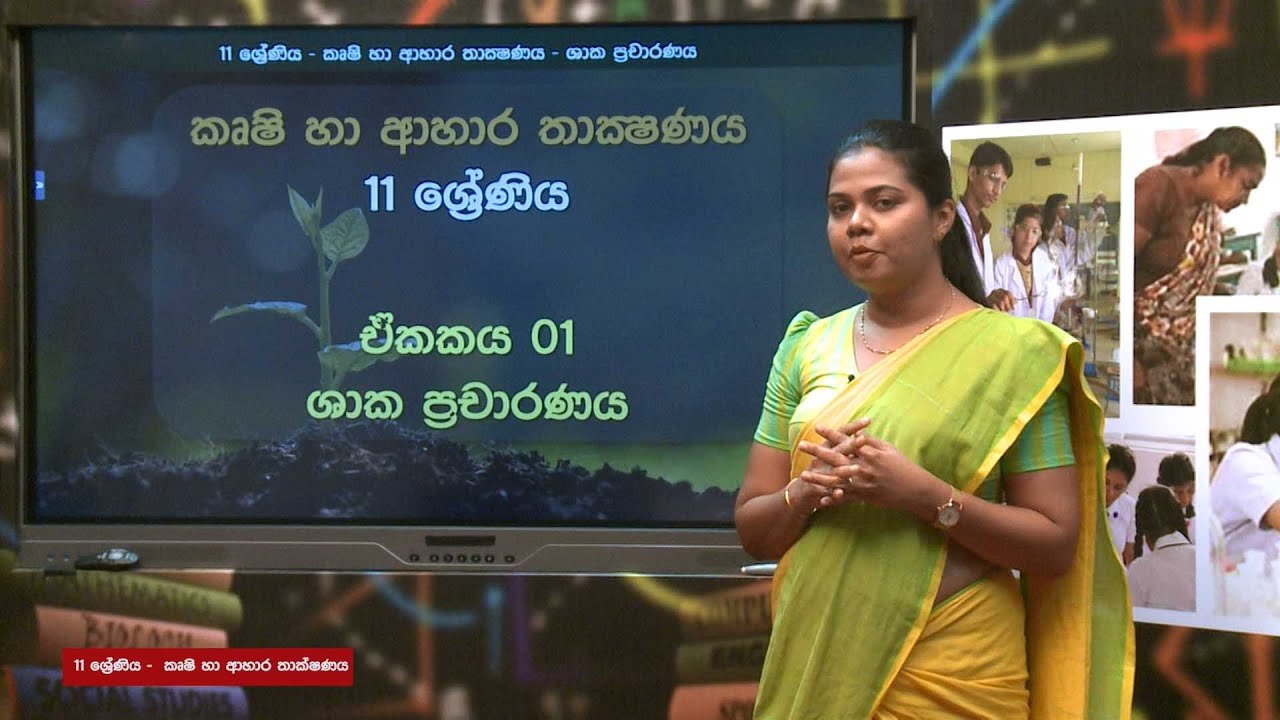ශාක ප්‍රචාරණය 01 (ලිංගික ප්‍රචාරණය) - 11 ශ්‍රේණිය (කෘෂි හා ආහාර තාක්ෂණය)