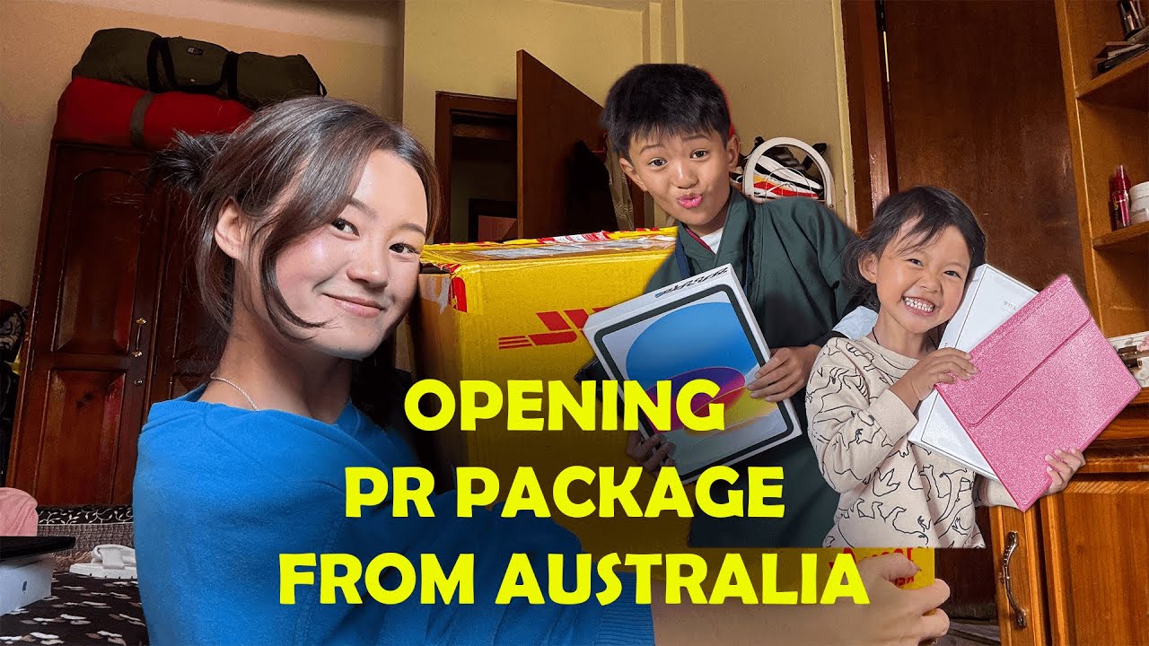 PR PACKAGE FROM AUSTRALIA | FAMILY LOVE | MINI VlOG | MY DAY
