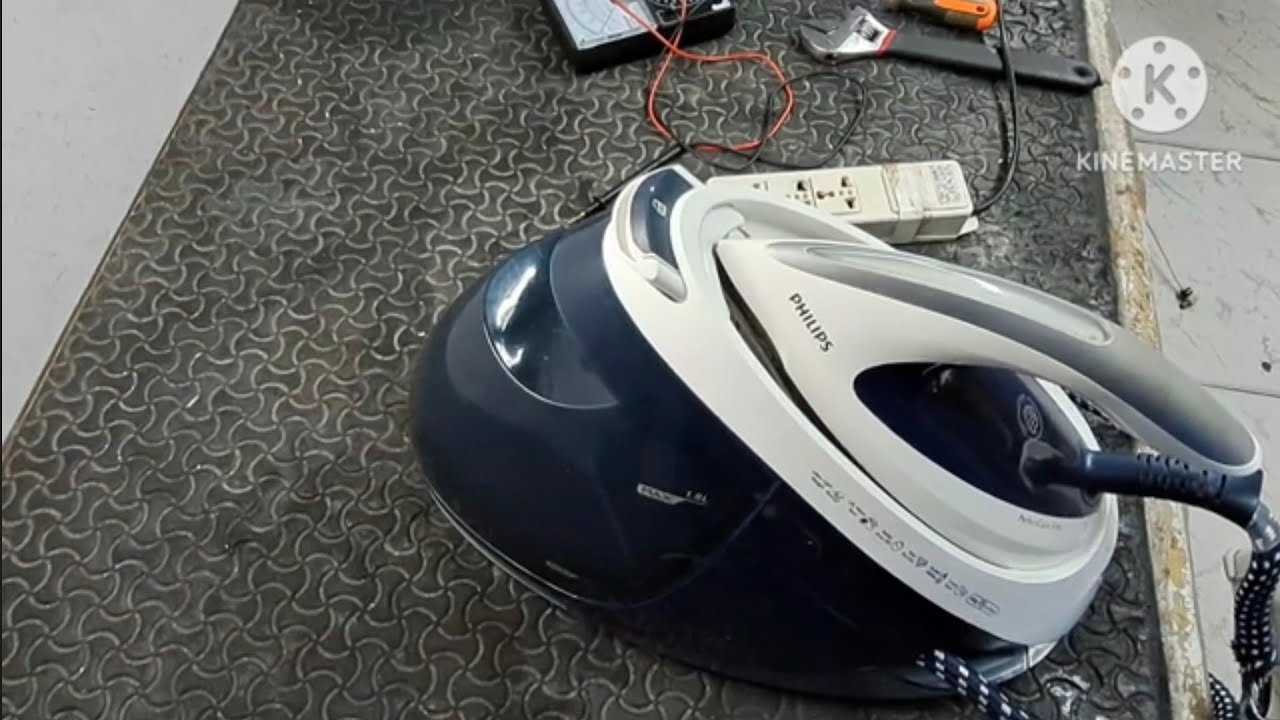 Ремонт утюгов PHILIPS, у которых не выходит пар   Модель GC9622/20