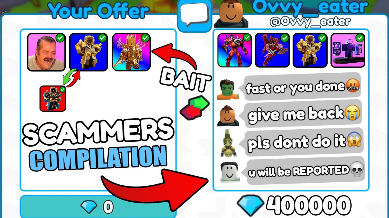 😱NEW COMPILATION: I SCAMMED a SCAMMER🤣- Toilet Tower Defense