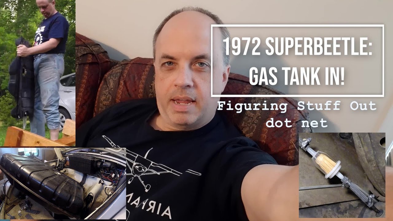 1972 SuperBeetle: Gas Tank Install