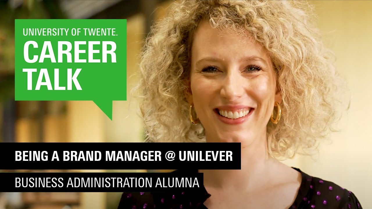 Alumni Talks - Business Administration student visits Brandmanager at Unilever