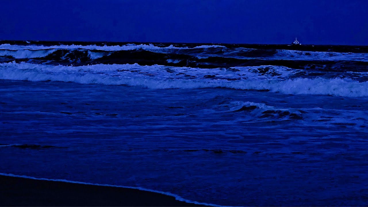 Deep Sleep 10 Hour – Slow Rolling Sea Waves for Instant Calm, Anxiety Reduction, and Peaceful Sleep