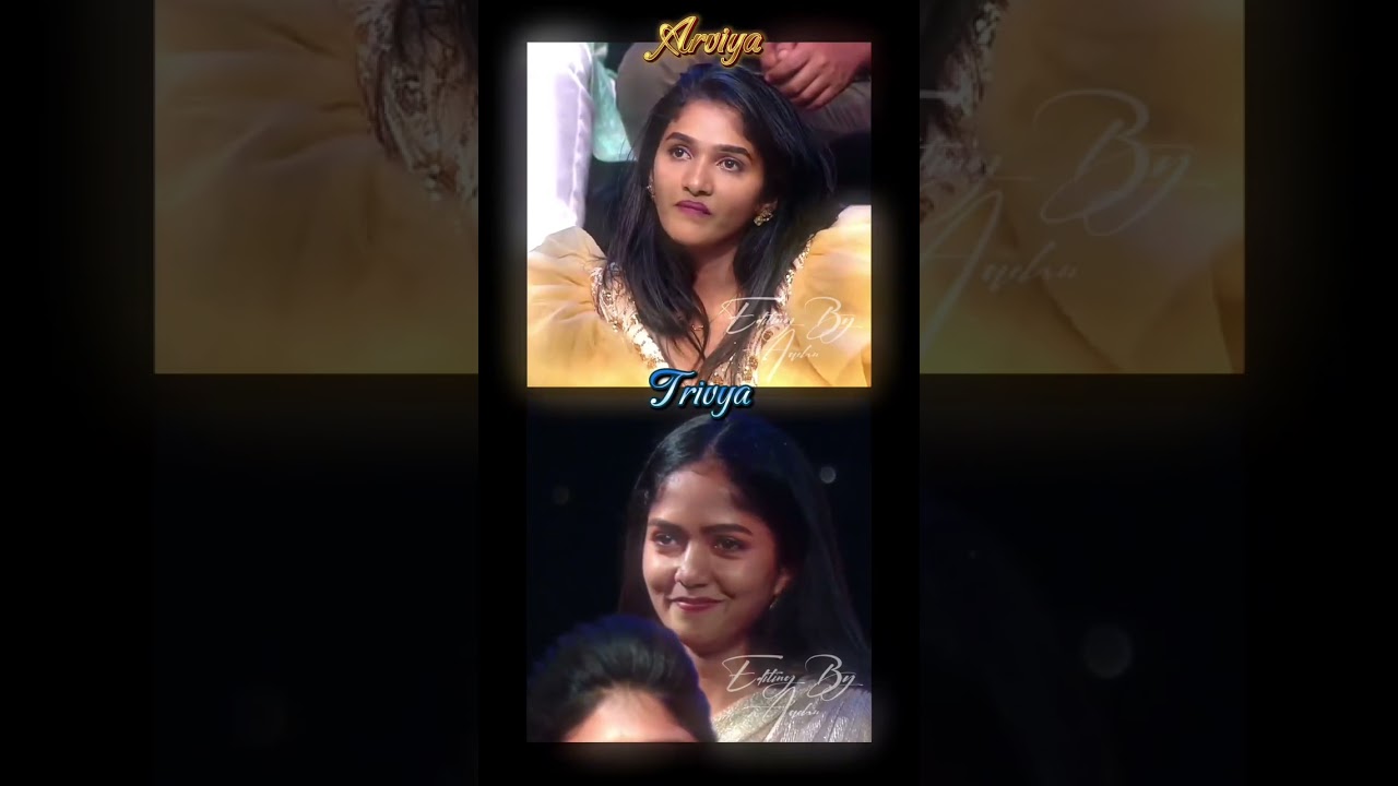 Same seen in one frame Arviya and Trivya❤️😌 #bbk11 #bhavyagowda #trending