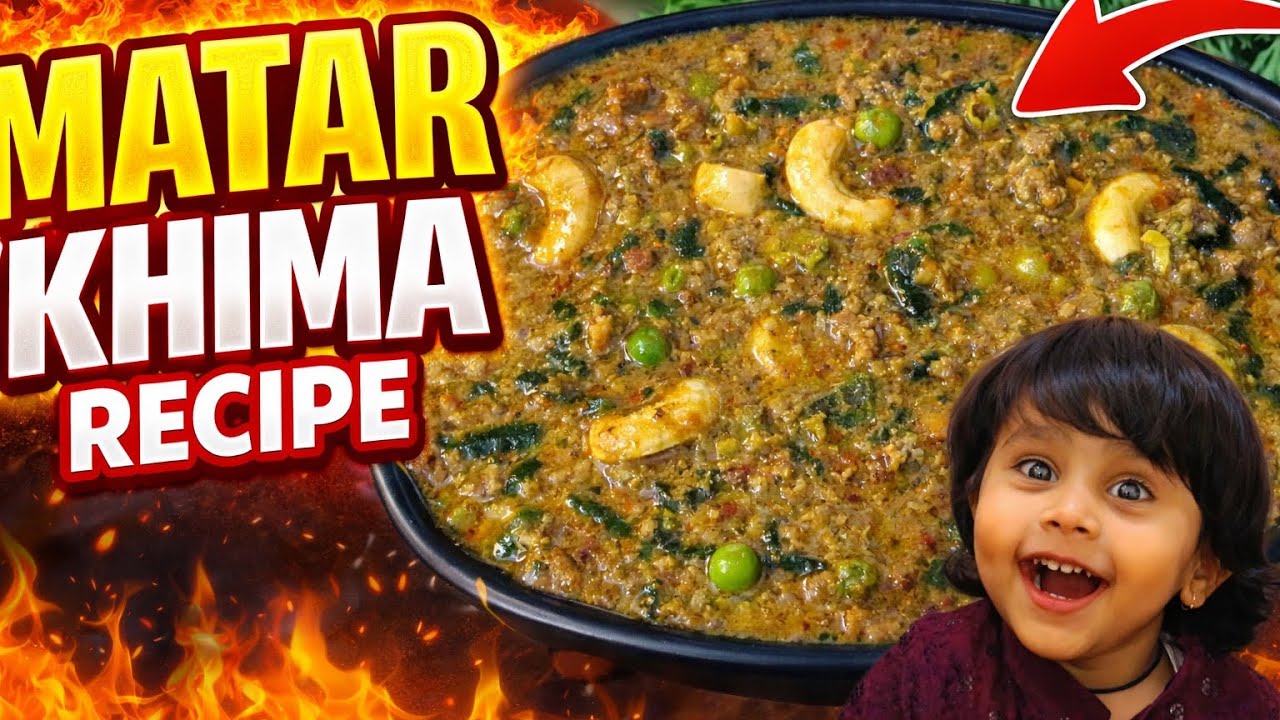 हरे मटर का खीमा 😋 | ऐसा स्वाद कि Non-Veg भी Fail! Non-Veg भी Fail? 😲 Try This Hara Matar Khima