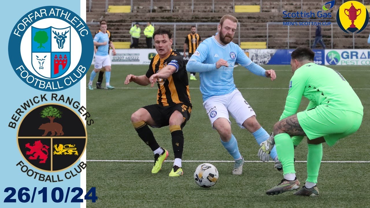 26-10-24 Forfar Athletic v Berwick Rangers