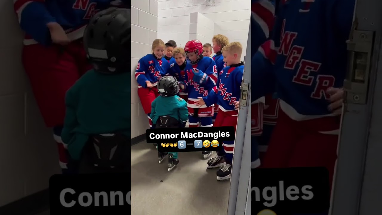 MacDangles 6-7 LOL #nhl #hockey #youthsports #youthhockey #canada #newyork