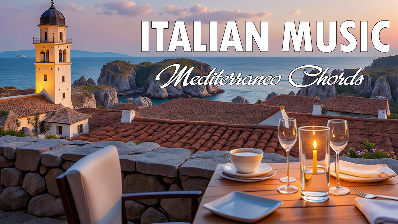 The Best 🇮🇹 Italian Music🎶 Italian Vibes 🎶 2+ Hour Scenic Amalfi Coast & Lake Como Relaxation