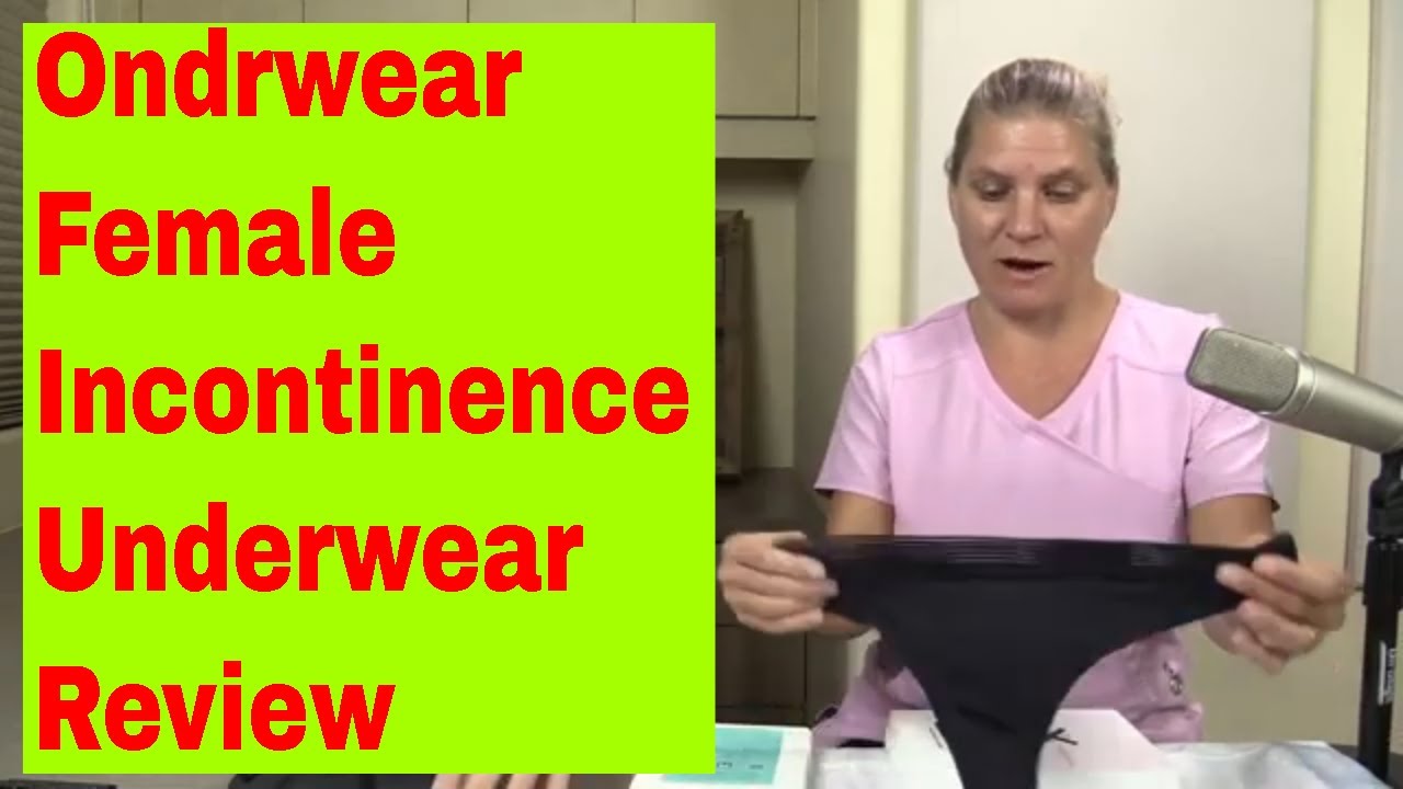 Ondrwear Leaky Bladder Incontinence Underwear Review | For Women