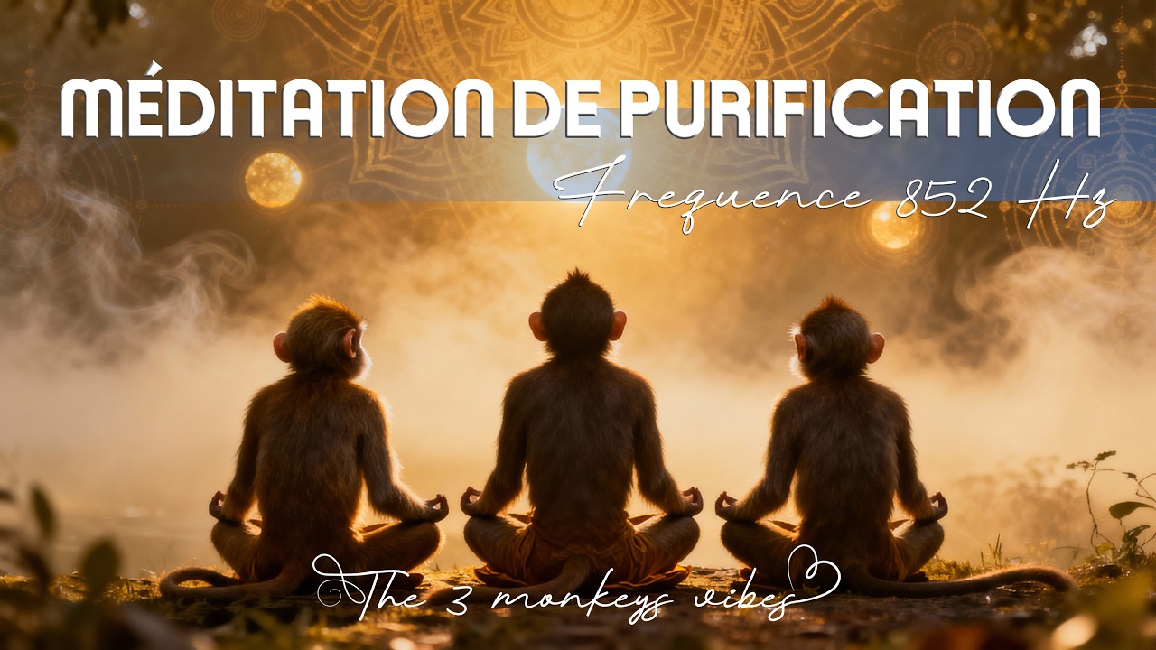 Purification meditation 💙 852 Hz | Spiritual alignment and raising consciousness