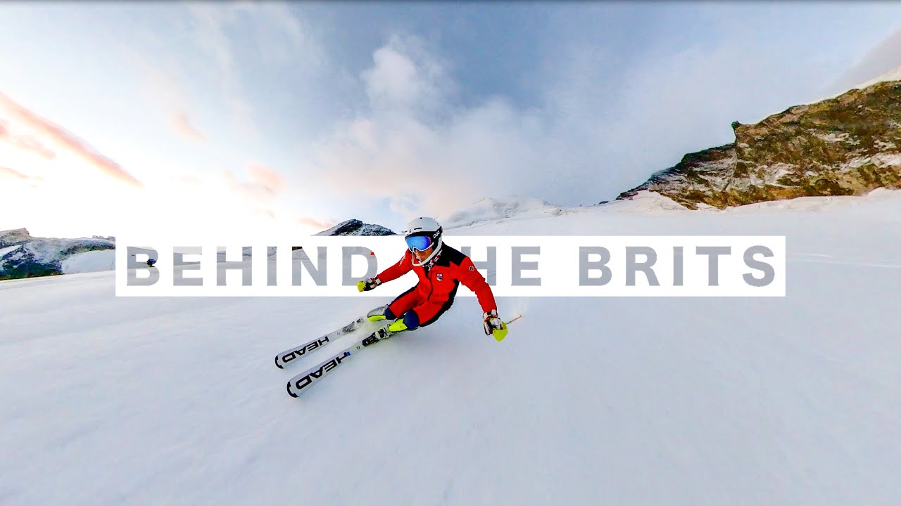 Behind the Brits // Back in Saas Fee