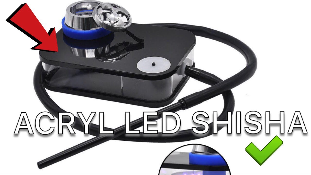 ACRYL LED SHISHA (WISH/JOOM)Unboxing+Test | RobsenTx