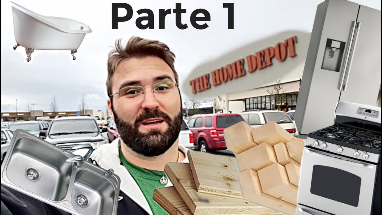 HOME DEPOT Materiais de Construção - PARTE 1 - Madeiramento, banheiros