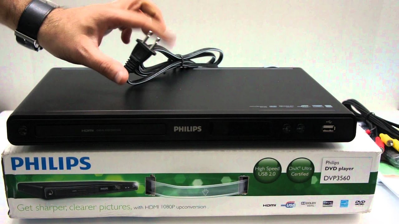 Philips DVP-3560 Region Free DVD Player - www.popularelect.com