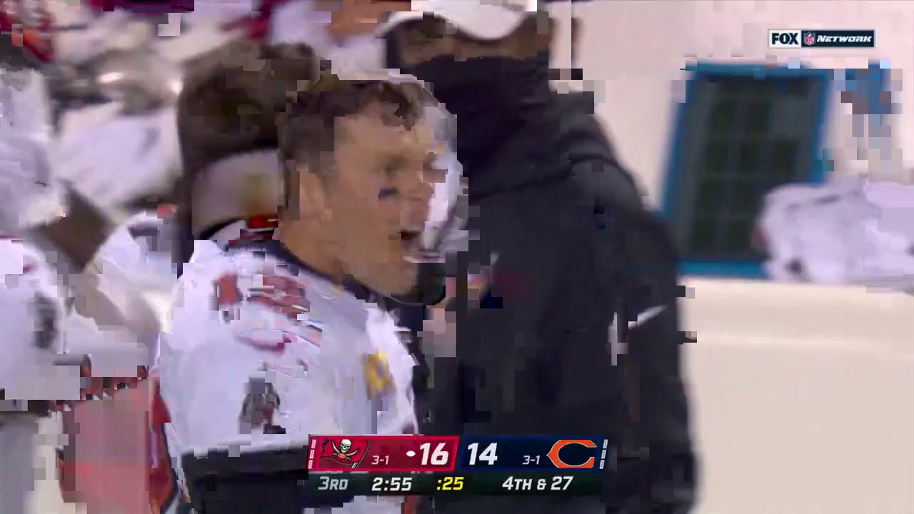 Tom Brady Rages vs Bears
