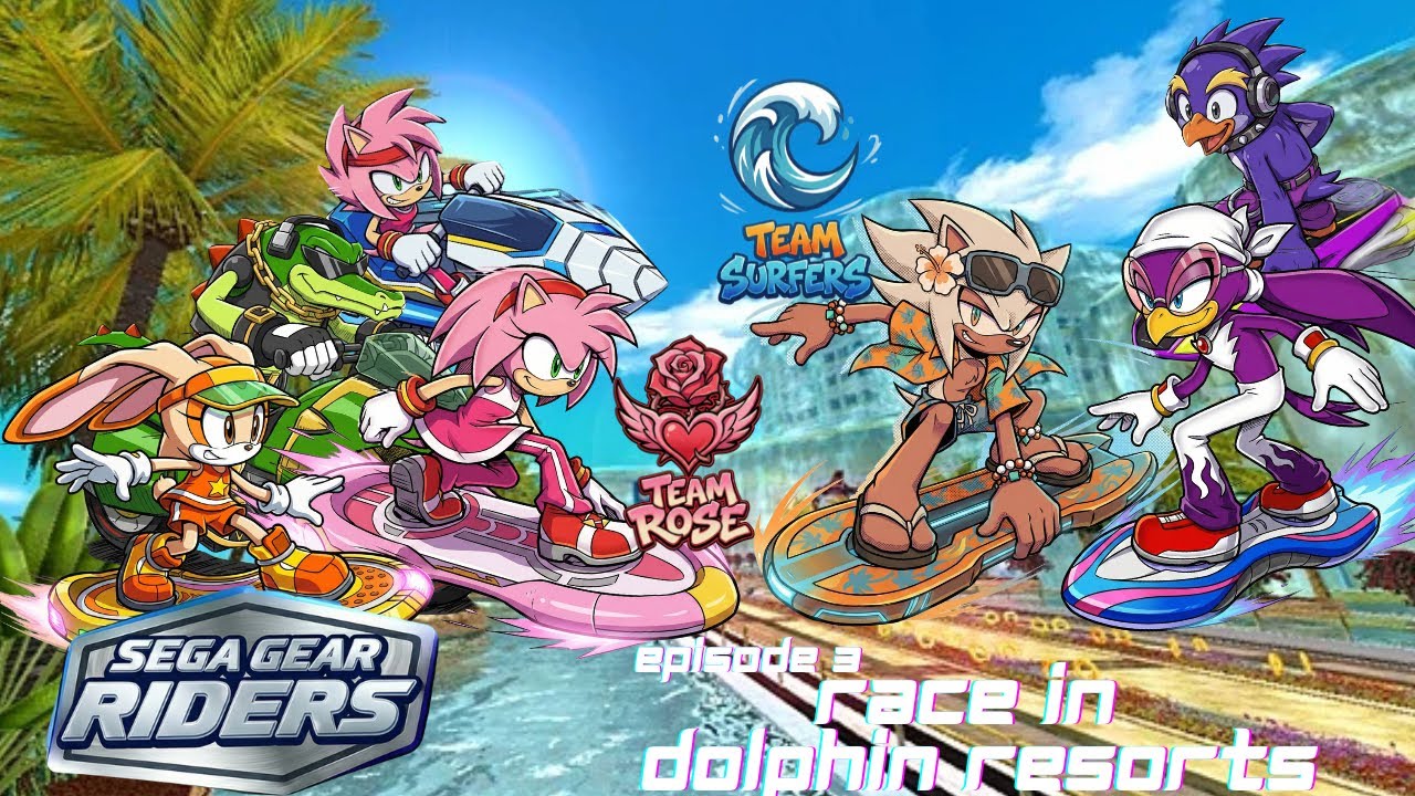 SEGA Gear Riders | Episode 3 | Race in Dolphin resort 