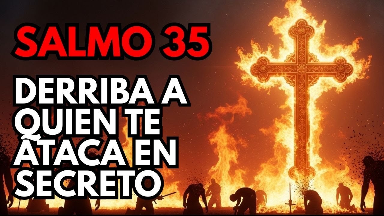 🔥 Oración de fuego del Salmo 35: tus enemigos ocultos CAEN y son expuestos al amanecer