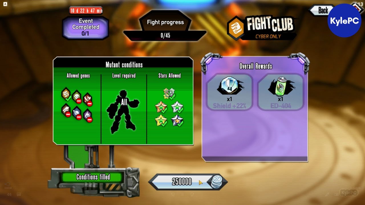Mutants Genetic Gladiators | FIGHT CLUB CYBER ONLY | Experiment | ED-404