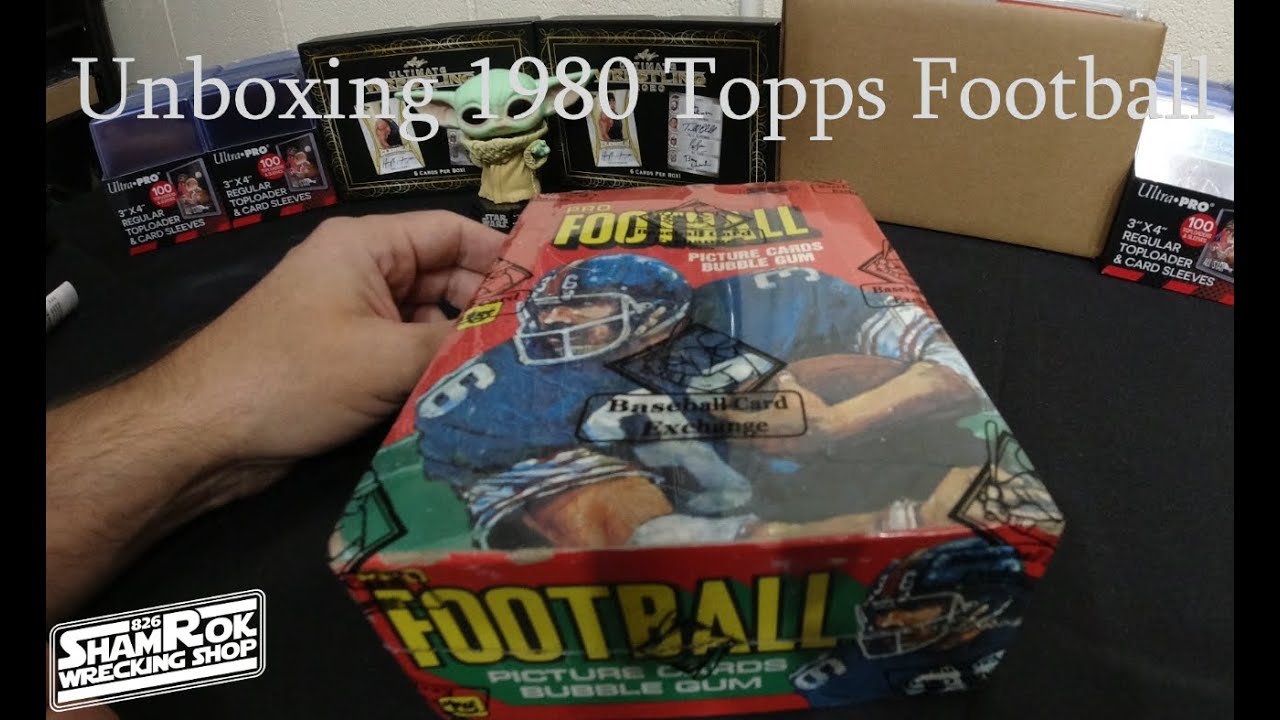 Card Opening 1980 Topps Football - BCE Authenticated - Part 1