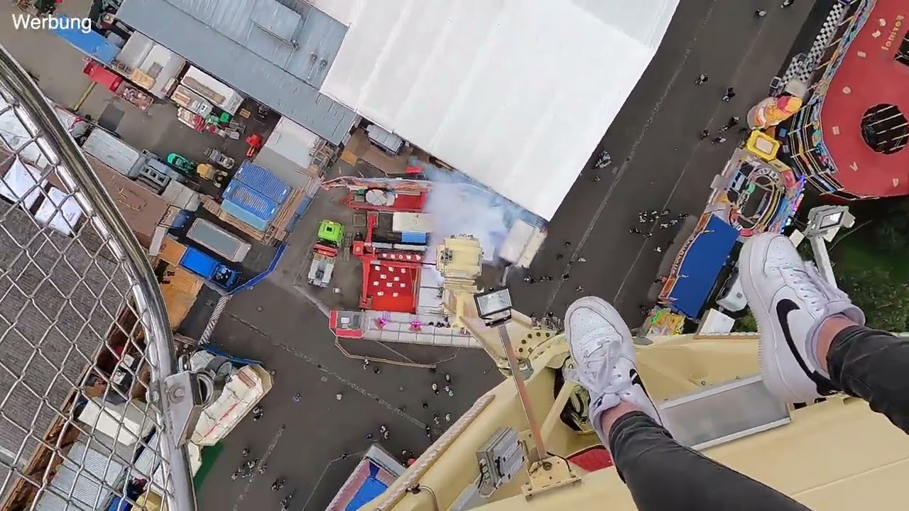 Gladiator - Kriek (Onride/POV) Video Cannstatter Volksfest Stuttgart 2022