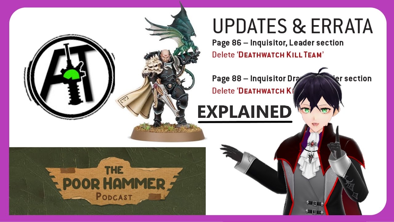 Explaining the 40K Inquisitor Rule Change so No One Could Possibly Get it Wrong Ever Again