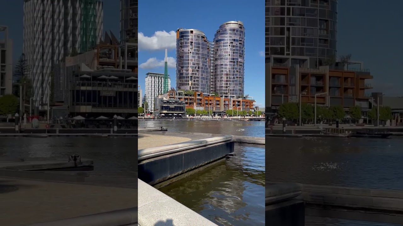 Elizabeth Quay Perth Western Australia 🇦🇺 #shorts
