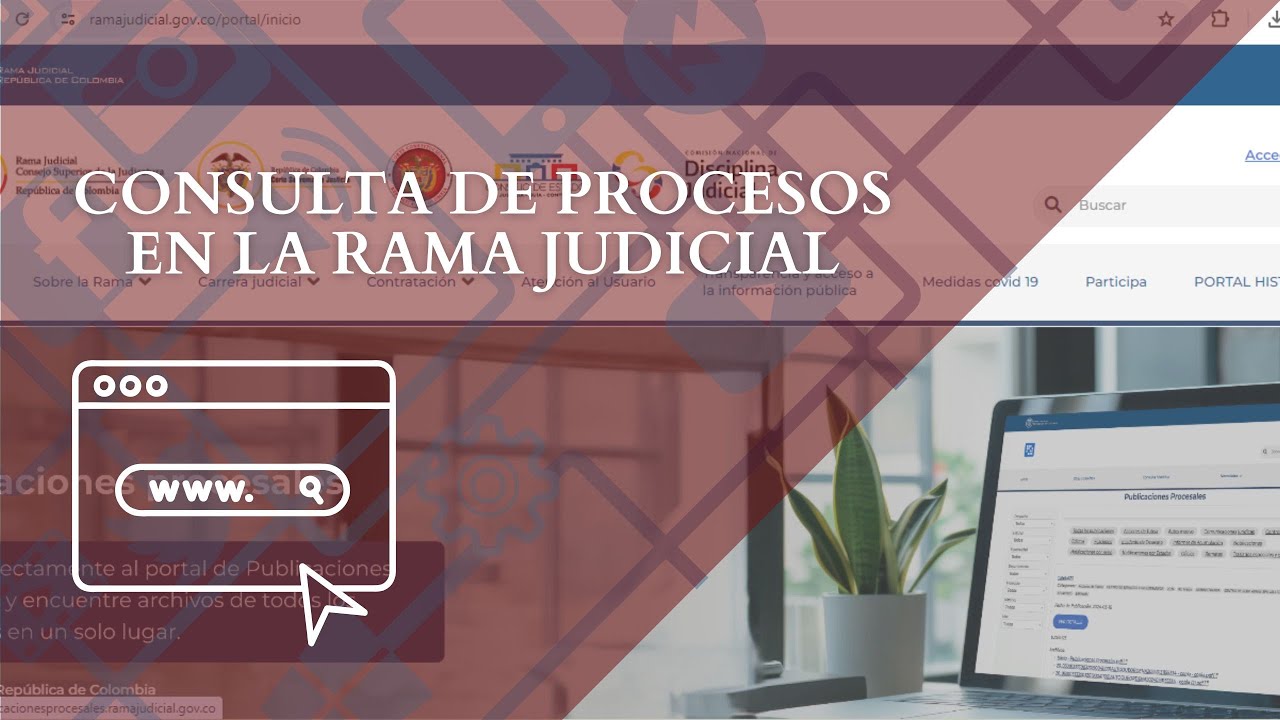 Como consultar un proceso en la P&aacute;gina de la Rama Judicial