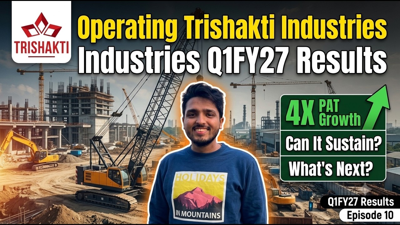 Trishakti Industries Q1FY27 Results | 4X PAT Growth &ndash; Can It Sustain? | What's Next? | Episode 10