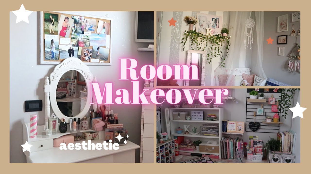 TRASFORMO LA MIA CAMERA (Summer Edition) | AESTHETIC ROOM MAKEOVER 🤍